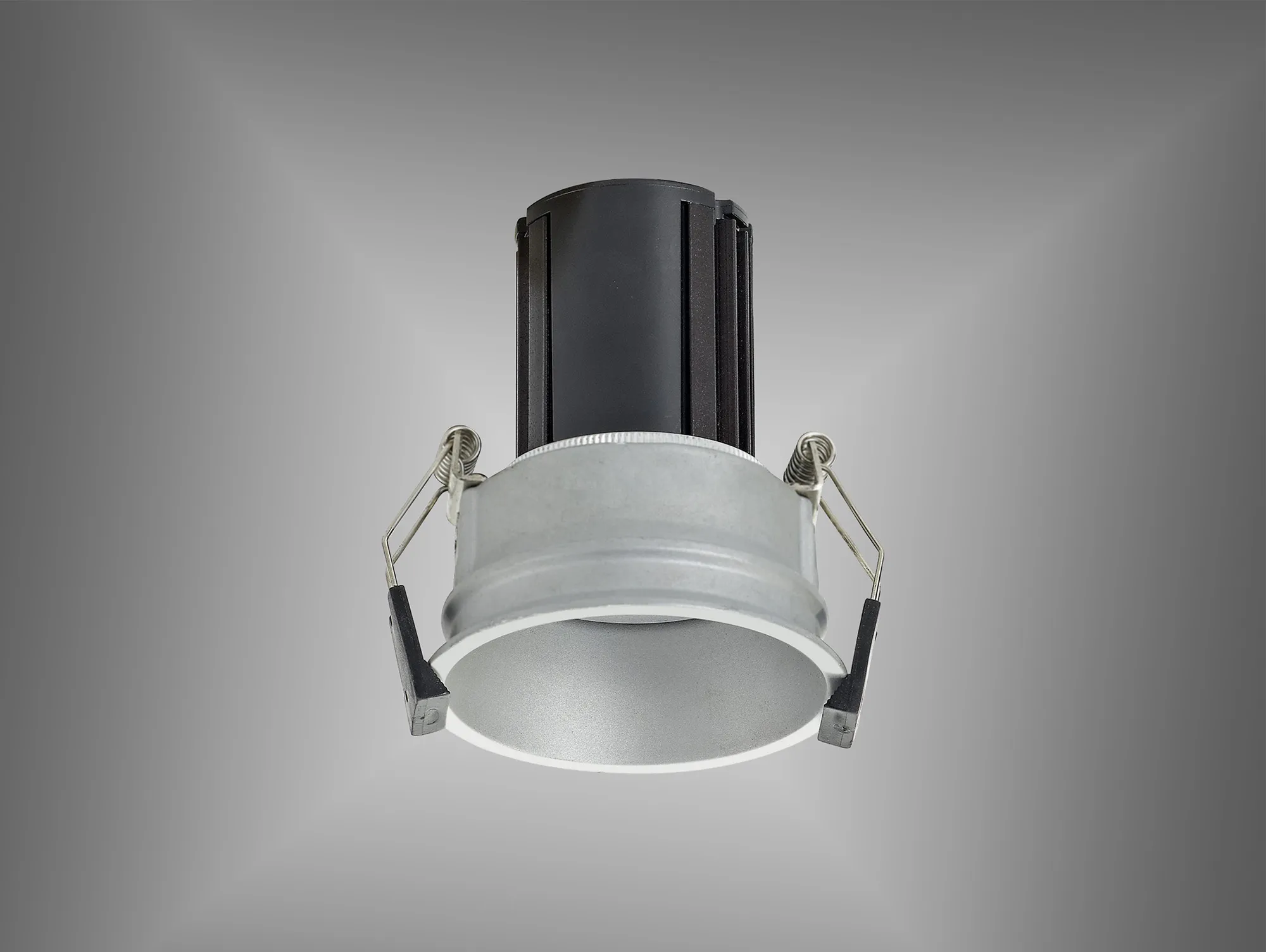 Bania A 10 Tridonic Powered 10W 2700K 760lm 36° CRI>90 LED Engine Silver Adjustable Recessed Spotlight; IP20 DM200921  Dlux Bania A 10